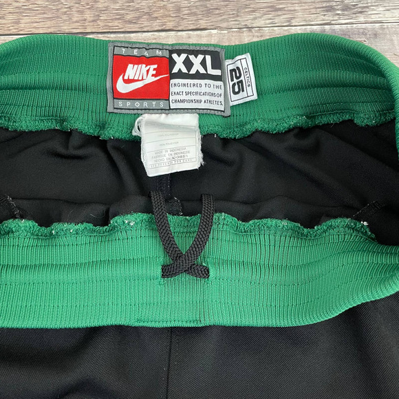 Vintage Team Nike 25 Boston Celtics Basketball Warm Up Pants Size XXL - Picture 5 of 15